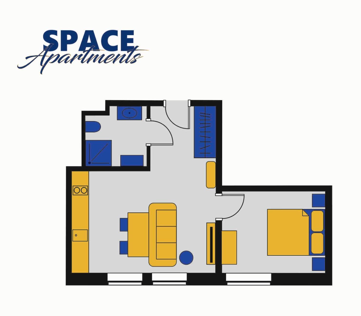 Space Apartments Old Town Szczecin Buitenkant foto